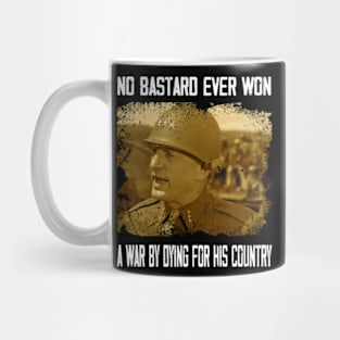 War Hero Wear Pattons Movie T-Shirts, General Pattons Legacy Adorning Every Thread Mug